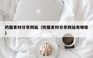 资阳奶酪素材分享网站（奶酪素材分享网站有哪些）