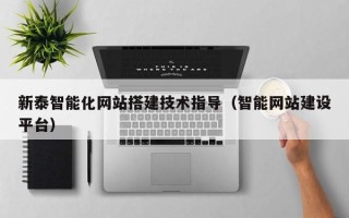 资阳新泰智能化网站搭建技术指导（智能网站建设平台）